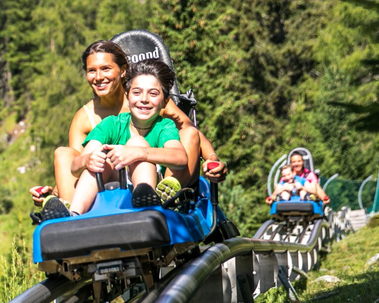 Alpine Coaster the summer rollercoaster in Gardon